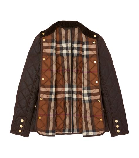 Burberry waxed cotton jacket